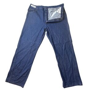 Red Kap Jeans Mens 40x30 Blue PD60PW5 Workwear Straight Leg 100% Cotton Denim